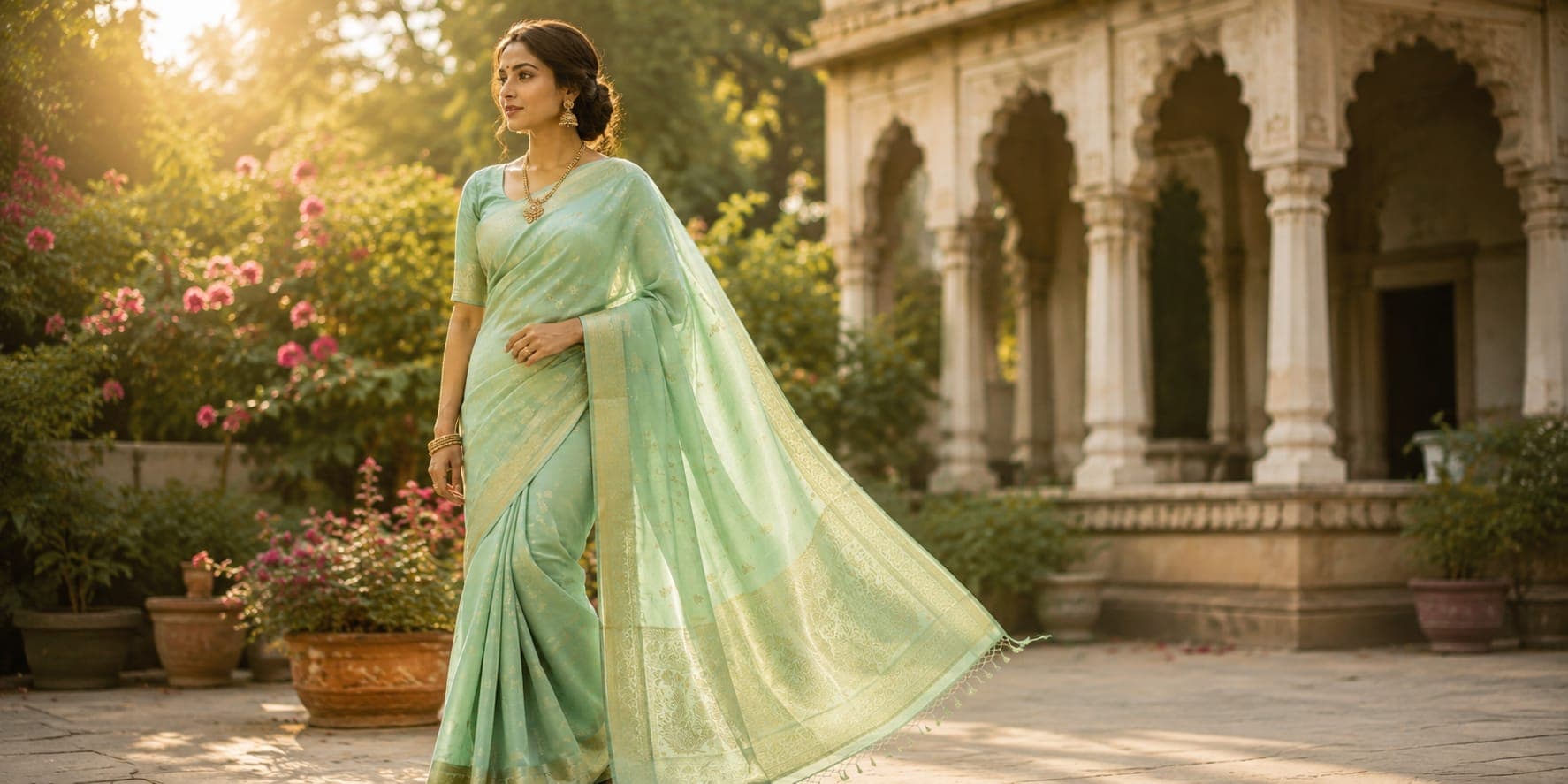 Silk Sarees & Fabrics